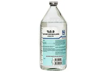 %0,9 SODYUM KLORUR 1000 ML SOLUSYON SETSIZ kutusu, solüsyon formunda sodyum klorur içerir. Üretici: OSEL İLAÇ SANAYİ VE TİCARET ANONİM ŞİRKETİ.