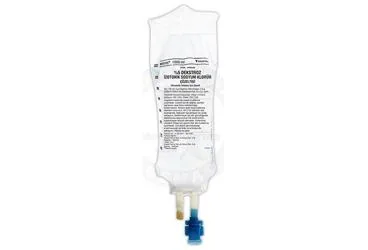 Dekstroz + sodyum klorur içeren %5 DEKSTROZ IZOTONIK SODYUM KLORUR 1000 ML (MEDIFLEKS-SETLI) kutu fotoğrafı. Üretici: KOÇAK FARMA İLAÇ VE KİMYA SANAYİ A.Ş.