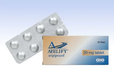 ABILIFY 30 MG 28 TABLET kutu fotoğrafı, tablet formunda aripiprazol içerir. Üretici: ABDİ İBRAHİM OTSUKA İLAÇ SAN. VE TİC. A.Ş.