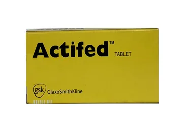 Psödoefedrin kombinasyon içeren tablet: ACTIFED 60 MG 30 TABLET kutusu. Üretici: GLAXOSMİTHKLİNE İLAÇLARI SAN. VE TİC. A.Ş.