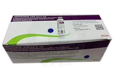 Anti hemofilik faktör 8 rekombinant içeren çözelti: ADYNOVATE 250 IU/2ML IV ENJEKSIYONLUK COZELTI HAZIRLAMAK ICIN LIYOFILIZE TOZ VE COZUCU (1 FLAKON) ambalajı. Üretici: TAKEDA İLAÇ SAĞLIK SANAYİ TİCARET LTD.ŞTİ.