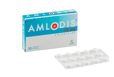AMLODIS 10 MG 20 TABLET ürün ambalajı, tablet formunda amlodipin içerir. Üretici: SANOFİ İLAÇ SANAYİ ve TİC. A.Ş.