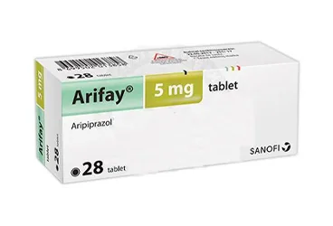 ARIFAY 5 MG 28 TABLET ambalajı, tablet formunda aripiprazol içerir. Üretici: SANOFİ İLAÇ SANAYİ ve TİC. A.Ş.