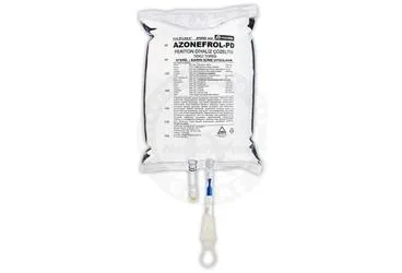 Peritonal diyaliz solusyonu içeren çözelti: AZONEFROL-PD PERITON DIYALIZ COZELTISI (2500 ML TEKLI TORBA) kutu fotoğrafı. Üretici: POLİFARMA İLAÇ SAN. VE TİC. A.Ş.