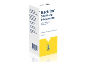 BACTRIM FORTE 800/160 MG 20 TABLET (trimetoprim + sulfametoksazol) ambalajı, tablet. Üretici: DEVA HOLDİNG ANONİM ŞİRKETİ.