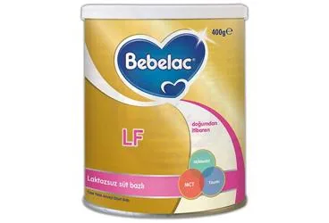 BEBELAC LF 400 G ambalajı. Etkin maddesi tibbi amacli mama. Üretici: NUMIL GIDA ÜRÜNLERİ SANAYİ VE TİCARET A.Ş.