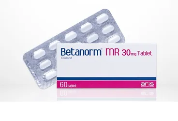 BETANORM MR 30 MG 60 TABLET (gliklazid) ambalajı, tablet. Üretici: ALİ RAİF İLAÇ SANAYİ A.Ş.