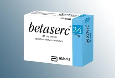 BETASERC 24 MG 60 TABLET (betahistin dihidroklorid) ürün ambalajı, tablet. Üretici: ABBOTT LABORATUARLARI İTHALAT İHRACAT VE TİCARET LİMİTED ŞİRKETİ.