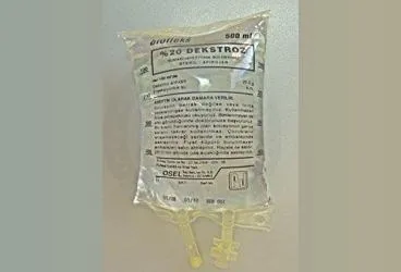 Serum içeren solüsyon: BIOFLEKS %20 DEKSTROZ 500 ML SOLUSYON (PVC TORBA) SETSIZ kutusu. Üretici: OSEL İLAÇ SANAYİ VE TİCARET ANONİM ŞİRKETİ.