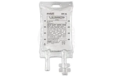BIOFLEKS %20 MANNITOL ENJEKTABL SOLUSYONU 500 ML SETSIZ (mannitol) kutusu, enjeksiyonluk ürün. Üretici: OSEL İLAÇ SANAYİ VE TİCARET ANONİM ŞİRKETİ.