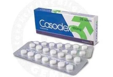 CASODEX 150 MG 28 FILM TABLET (bikalutamid) ürün ambalajı, film kaplı tablet. Üretici: ASTRAZENECA İLAÇ SAN.VE TİC.LTD.ŞTİ.