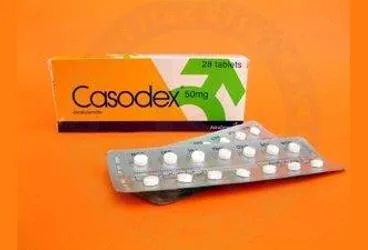 CASODEX 50 MG 28 FILM TABLET ambalajı. Bikalutamid içeren film kaplı tablet. Üretici: ASTRAZENECA İLAÇ SAN.VE TİC.LTD.ŞTİ.