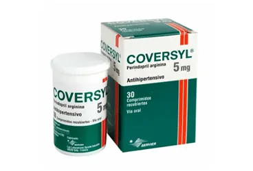 COVERSYL 5 MG 30 FİLM TABLET (perindopril) kutu fotoğrafı, film kaplı tablet. Üretici: SERVIER ILAÇ VE ARAŞTIRMA A.S.