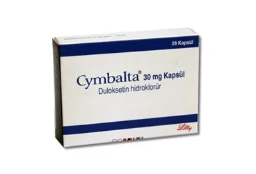 Duloksetin içeren kapsül: CYMBALTA 30 MG 28 KAPSUL ürün ambalajı. Üretici: LİLLY İLAÇ TİCARET LİMİTED ŞİRKETİ.
