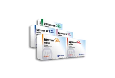 DILTIZEM 120 MG UZATILMIS SALIMLI TABLET (48 UZATILMIS SALIMLI TABLET) ürün ambalajı. Diltiazem hcl içeren tablet. Üretici: GENSENTA İLAÇ SANAYİ VE TİCARET ANONİM ŞİRKETİ.