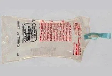 Dobutamin hcl içeren solüsyon: DOBUTABAG 1000MCG/ML STERIL IV INFUZYON SOLUSYONU 250ML PVC TORBA kutusu. Üretici: ECZACIBAŞI-BAXTER HASTANE ÜRÜNLERİ SANAYİ VE TİCARET A.Ş.