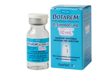 DOTAREM 0.5 MMOL/ML ENJEKSIYONLUK COZELTI ICEREN FLAKON 10 ML 1 FLAKON (gadoterik asit) ürün ambalajı, çözelti. Üretici: GUERBET İLAÇ TIBBİ MALZEME VE CİHAZLAR SANAYİ VE TİCARET ANONİM ŞİRKETİ.