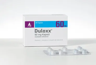 DULOXX 60 MG GASTRO-REZISTAN SERT KAPSUL (28 KAPSUL) (duloksetin) kutusu, kapsül. Üretici: SANTA FARMA İLAÇ SAN. A.Ş.