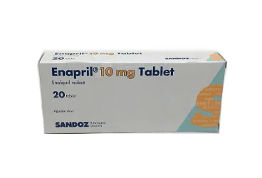 ENAPRIL 10 MG 20 TABLET kutu fotoğrafı. Enalapril içeren tablet. Üretici: SANDOZ İLAÇ SANAYİ VE TİCARET A.Ş.