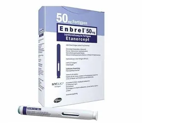Etanercept içeren ENBREL PEN 50 MG ENJ. COZ.ICIN KULLANIMA HAZIR 2 KALEM kutu fotoğrafı. Üretici: PFİZER PFE İLAÇLARI ANONİM ŞİRKETİ.
