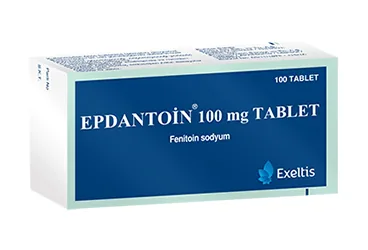 EPDANTOIN 100 MG 100 TABLET ambalajı, tablet formunda fenitoin sodyum içerir. Üretici: EXELTİS İLAÇ SANAYİİ VE TİCARET ANONİM ŞİRKETİ.