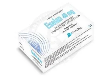 ESELAN 40 MG IV ENJEKSİYON İÇİN LİYOFİLİZE TOZ İÇEREN FLAKON (omeprazol) kutusu, flakon. Üretici: DEM İLAÇ SAN. VE TİC. A.Ş.
