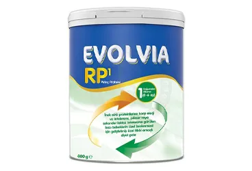 EVOLVIA RP 1, 400 G ambalajı. Etkin maddesi tibbi amacli mama. Üretici: MONTERO İLAÇ VE GIDA SANAYİ TİCARET ANONİM ŞİRKETİ.