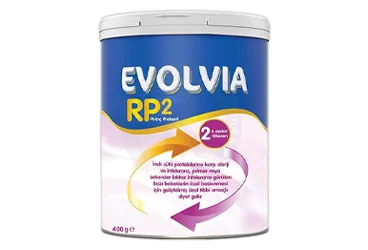 EVOLVIA RP 2 (400 G) kutusu. Etkin maddesi tibbi amacli mama. Üretici: MONTERO İLAÇ VE GIDA SANAYİ TİCARET ANONİM ŞİRKETİ.