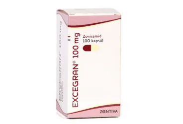 EXCEGRAN 100 MG 100 KAPSÜL (zonisamid) ürün ambalajı, kapsül. Üretici: SANOFİ İLAÇ SANAYİ ve TİC. A.Ş.