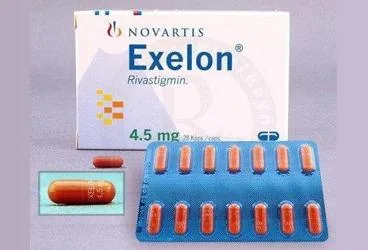 EXELON 4,5 MG 28 KAPSÜL ürün ambalajı, kapsül formunda rivastigmin içerir. Üretici: NOVARTİS SAĞLIK GIDA VE TARIM ÜRÜNLERİ SANAYİ VE TİCARET ANONİM ŞİRKETİ.