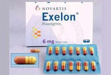 EXELON 6 MG 28 KAPSÜL (rivastigmin) ürün ambalajı, kapsül. Üretici: NOVARTİS SAĞLIK GIDA VE TARIM ÜRÜNLERİ SANAYİ VE TİCARET ANONİM ŞİRKETİ.