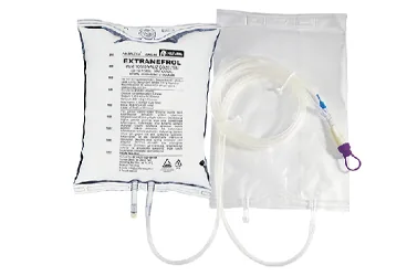 EXTRANEFROL PERITON DIYALIZ COZELTISI (2000 ML CIFT TORBA) kutusu. Peritonal diyaliz solusyonu içeren çözelti. Üretici: POLİFARMA İLAÇ SAN. VE TİC. A.Ş.
