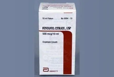 FENTANYL CITRATE 50 MCG/ML 10 ML ENJEKTABL COZELTI ICEREN FLAKON kutu fotoğrafı. Fentanyl içeren çözelti. Üretici: MEDİTERA İTHALAT VE İHRACAT ANONİM ŞİRKETİ.