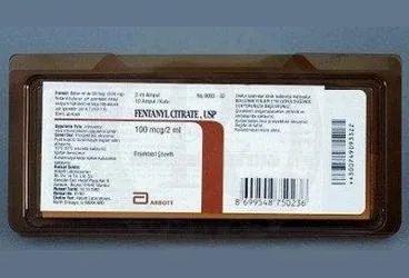FENTANYL CITRATE 50 MCG/ML 2 ML 10 AMPUL kutu fotoğrafı, ampul formunda fentanyl içerir. Üretici: MEDİTERA İTHALAT VE İHRACAT ANONİM ŞİRKETİ.