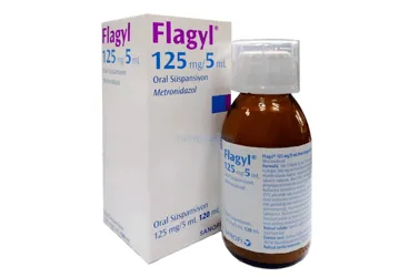 FLAGYL 125 MG/5 ML ORAL SUSPANSIYON (metronidazol) kutusu, oral süspansiyon. Üretici: SANOFİ SAĞLIK ÜRÜNLERİ LTD. ŞTİ.