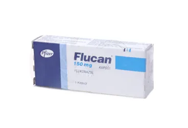 FLUCAN 150 MG 1 KAPSUL ambalajı. Flukonazol içeren kapsül. Üretici: PFİZER PFE İLAÇLARI ANONİM ŞİRKETİ.