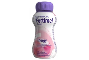 Protein+karbonhidrat+yag+vit+mineral içeren FORTIMEL ENERGY CILEK AROMALI 200 ML kutusu. Üretici: NUMIL GIDA ÜRÜNLERİ SANAYİ VE TİCARET A.Ş.