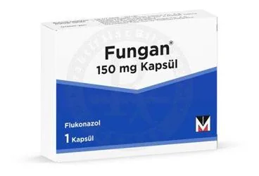 FUNGAN 150 MG 1 KAPSÜL (flukonazol) kutu fotoğrafı, kapsül. Üretici: MENARİNİ SAĞLIK VE İLAÇ SANAYİ TİCARET ANONİM ŞİRKETİ.