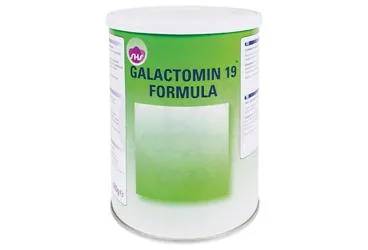 Protein+karbonhidrat+yag+vit+mineral+eser element içeren GALACTOMIN 19 400 G ambalajı. Üretici: NUMIL GIDA ÜRÜNLERİ SANAYİ VE TİCARET A.Ş.