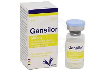 Gansiklovir içeren çözelti: GANSILOR 500 MG I.V. INFUZYONLUK COZELTI HAZIRLAMADA KULLANILACAK KONSANTRE ICIN TOZ (1 ADET) kutusu. Üretici: VEM İLAÇ SAN. VE TİC. ANONİM ŞİRKETİ.