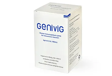 GENIVIG HUMAN IMMUNGLOBULİN 5 G/100 ML İNTRAVENÖZ INFUZYON ICIN COZELTI ICEREN FLAKON kutusu, çözelti formunda immünglobülin içerir. Üretici: GEN İLAÇ VE SAĞLIK ÜRÜNLERİ SAN.VE TİC. A.Ş.