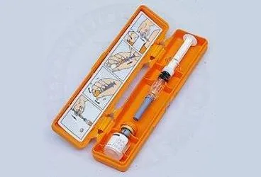 GLUCAGEN HYPOKIT 1 MG 1 FLAKON ürün ambalajı. Glucagon hcl içeren flakon. Üretici: NOVO NORDISK SAĞLIK ÜRÜNLERİ TİCARET LİMİTED ŞİRKETİ.
