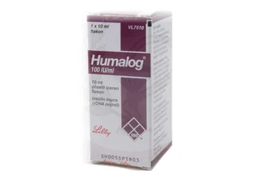 HUMALOG 100 IU/ML 10 ML SOLUSYON ICEREN FLAKON (insülin lispro -hızlı) kutu fotoğrafı, flakon. Üretici: LİLLY İLAÇ TİCARET LİMİTED ŞİRKETİ.