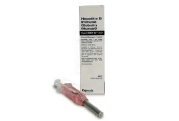 HYPERHEP-B 5 ML FLAKON (hepatit b immünglobülin) kutu fotoğrafı, flakon. Üretici: DEM İLAÇ SAN. VE TİC. A.Ş.