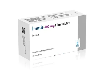 Imatinib içeren film kaplı tablet: IMATIS 400 MG FILM TABLET (30 FILM TABLET) kutu fotoğrafı. Üretici: DEVA HOLDİNG ANONİM ŞİRKETİ.