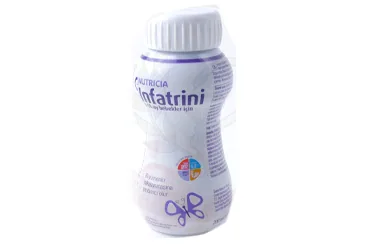 INFATRINI 200 ML ambalajı. Etkin maddesi beslenme solusyonu. Üretici: NUMIL GIDA ÜRÜNLERİ SANAYİ VE TİCARET A.Ş.