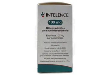 INTELENCE 100 MG 120 TABLET (etravirin) kutusu, tablet. Üretici: JOHNSON AND JOHNSON SIHHİ MALZEME SANAYİ VE TİCARET LİMİTED ŞİRKETİ.