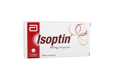 ISOPTIN 40 MG 30 FİLM TABLET ürün ambalajı, film kaplı tablet formunda verapamil hcl içerir. Üretici: ABBOTT LABORATUARLARI İTHALAT İHRACAT VE TİCARET LİMİTED ŞİRKETİ.