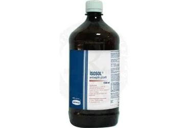 ISOSOL % 10 TOPIKAL ÇOZELTI-1000 ML kutu fotoğrafı. Iodine topikal içeren çözelti. Üretici: MERKEZ LABORATUARI İLAÇ SANAYİ VE TİCARET ANONİM ŞİRKETİ.