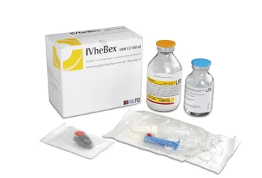 IVHEBEX 5000 IU/100 ML IV INF. ICIN LIYOFILIZE TOZ ICEREN 1 FLAKON kutusu. Hepatit b immünglobülin içeren flakon. Üretici: ER-KİM İLAÇ SANAYİ VE TİCARET A.Ş.